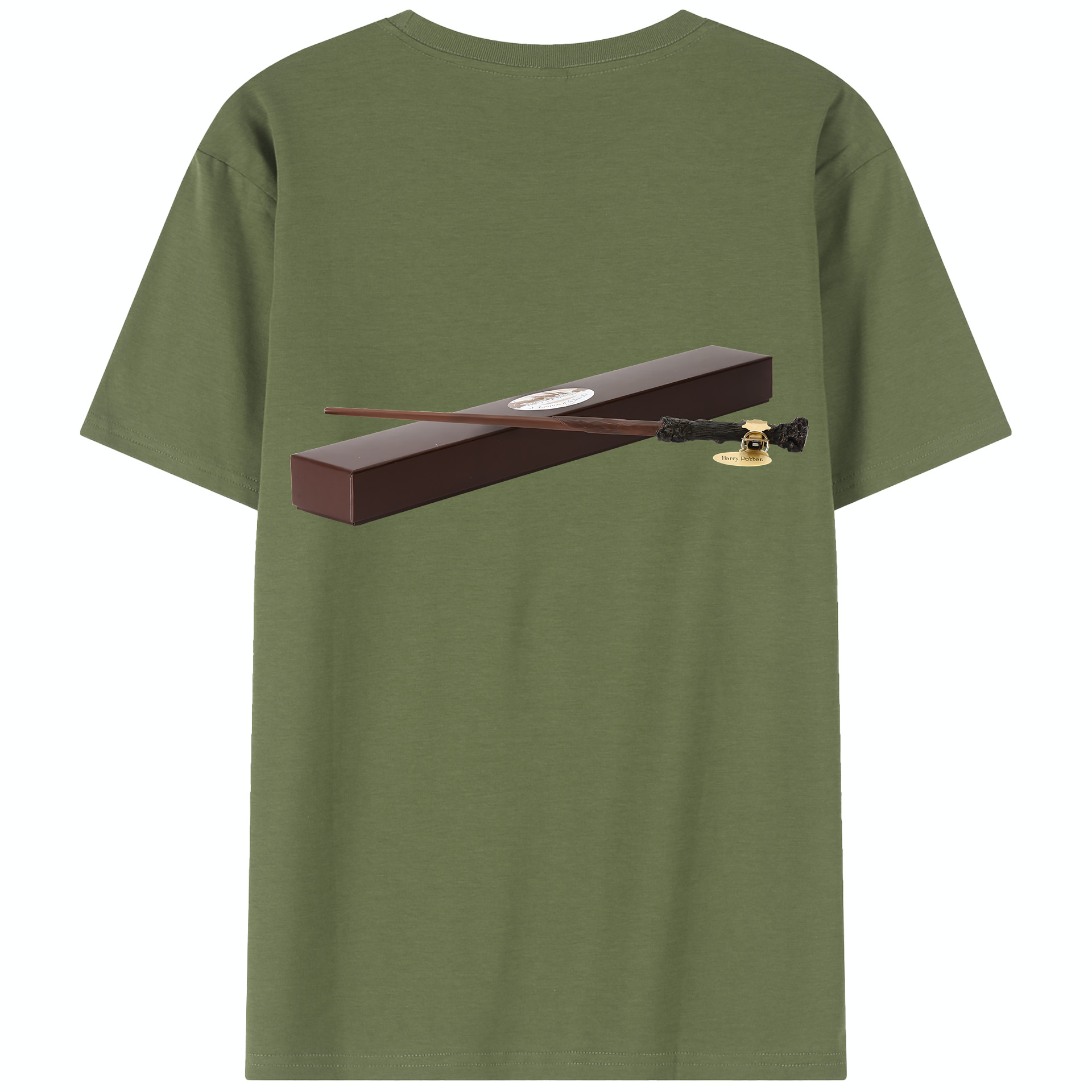 （画像用） Harry Potter ハリー・ポッターシリーズ 綿100％半袖Tシャツ（背面プリント）